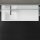 StoneArt Set Mailand ML-1600 weiß matt 160x48 links