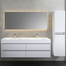 StoneArt Set Mailand ML-1600 weiß matt 160x48