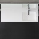 StoneArt Set Mailand ML-1400 weiß matt 140x48 rechts