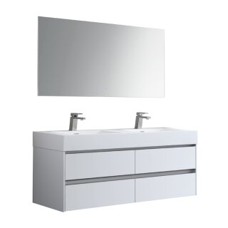 StoneArt Set Mailand ML-1400 weiß matt 140x48
