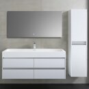 StoneArt Set Mailand ML-1200 weiß glänzend 120x48