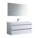 StoneArt Set Mailand ML-1000 weiß glänzend 100x48