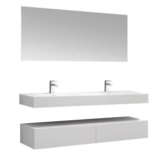 StoneArt Set LP4516 weiß 160x48cm glänzend
