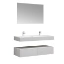 StoneArt Set LP4512-1 weiß 120x48cm matt