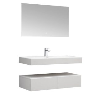 StoneArt Set LP4512 weiß 120x48cm matt