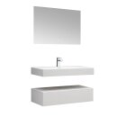 StoneArt Set LP4510 weiß 100x48cm glänzend