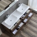 StoneArt Set Brugge BU-1601pro-5 dunkelgrau 160x50