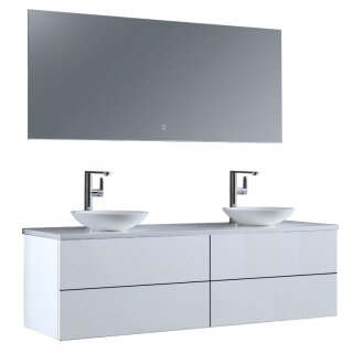 StoneArt Set Brugge BU-1601pro-4 weiß 160x50