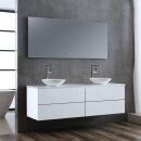StoneArt Set Brugge BU-1601pro-4 weiß 160x50