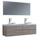 StoneArt Set Brugge BU-1601pro-4 Eiche hell 160x50