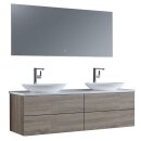 StoneArt Set Brugge BU-1601pro-3 Eiche hell 160x50