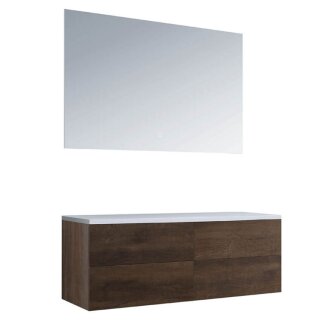 StoneArt Set Brugge BU-1201pro Eiche dunkel 120x50