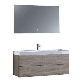 StoneArt Set Brugge BU-1201 Eiche hell 120x56