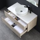 StoneArt Set Brugge BU-1001pro-6 weiß 100x50