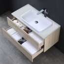 StoneArt Set Brugge BU-1001pro-5 weiß 100x50