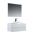 StoneArt Set Brugge BU-1001pro-3 weiß 100x50