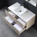StoneArt Set Brugge BU-1001pro-2 Eiche dunkel 100x50