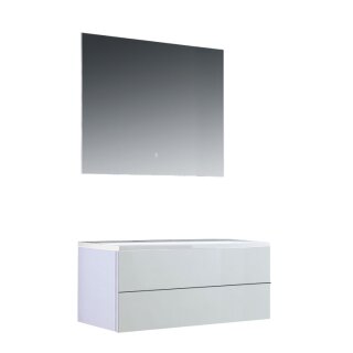 StoneArt Set Brugge BU-1001pro weiß 100x50