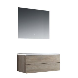 StoneArt Set Brugge BU-1001pro Eiche hell 100x50
