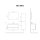 StoneArt Set Brugge BU-1001 Eiche hell 100x56