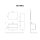 StoneArt Set Brugge BU-0901 weiß 90x56
