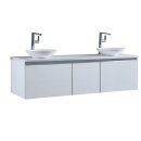 StoneArt Milano ME-1600pro-4 weiß 160x45