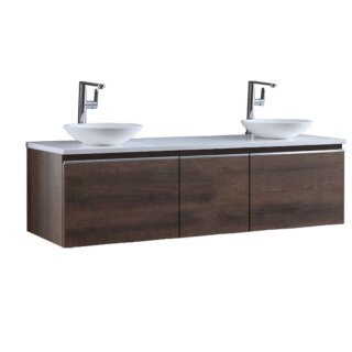 StoneArt Milano ME-1600pro-4 Eiche dunkel 160x45