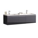 StoneArt Milano ME-1600 dunkelgrau 160x45