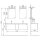 StoneArt Milano ME-1400 dunkelgrau 140x45