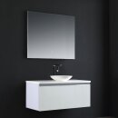 StoneArt Milano ME-1000pro-4 weiß 100x45