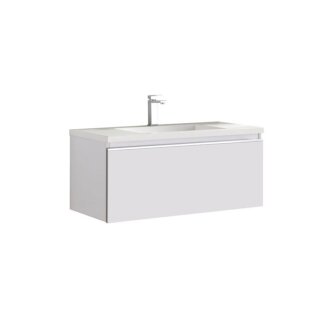 StoneArt Milano ME-1000 weiß 100x45