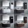 StoneArt Milano ME-1000 dunkelgrau 100x45
