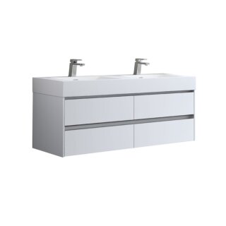 StoneArt Mailand ML-1400 weiß matt 140x48