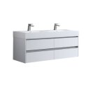 StoneArt Mailand ML-1400 weiß matt 140x48