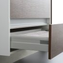 StoneArt Mailand ML-1000 weiß glänzend 100x48
