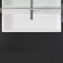 StoneArt Mailand ML-1000 weiß glänzend 100x48