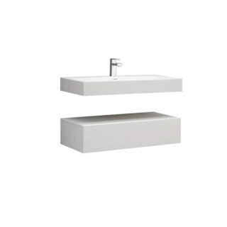 StoneArt LP4510 weiß 100x48cm matt