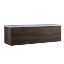 StoneArt Brugge BU-1601pro Eiche dunkel 160x50