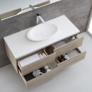 StoneArt Brugge BU-1201pro-3 weiß 120x50