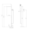 StoneArt Erfurt 730638 schwarz matt