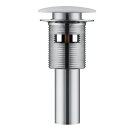 StoneArt Abfluss PX04P mit Überlauf weiß...