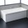 StoneArt BS-537 weiß 180x88 glänzend