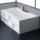 StoneArt BS-535 weiß 188x100 glänzend