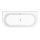 Vorwand Badewanne repaBAD Livorno 180/80 oval F Wand