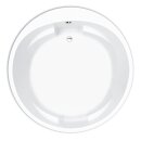Runde Badewanne repaBAD Ascona 180/180 inkl Füße