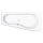 Raumsparwanne repaBAD Tika 160/75 links