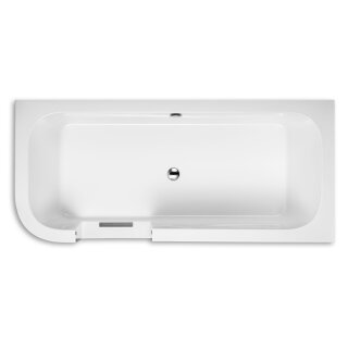 Badewanne mit Tür repaBAD Livorno Easy 180 F links