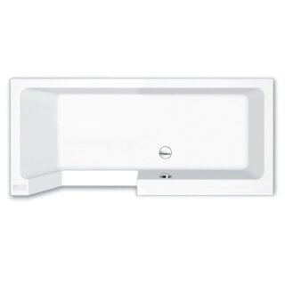 Badewanne mit Tür repaBAD Easy-In 170x75cm links Nische