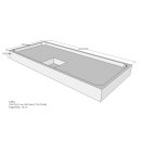 Schröder Duschwannenträger für Sito E 170x75