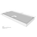 Schröder Duschwannenträger für Flat New E...